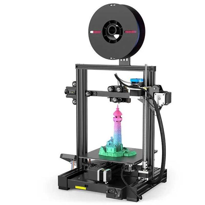 3d принтер Creality Ender v3 neo v2 модифікований під  TPU еластан