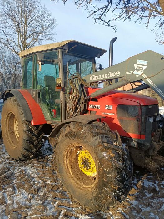 Traktor Same silver