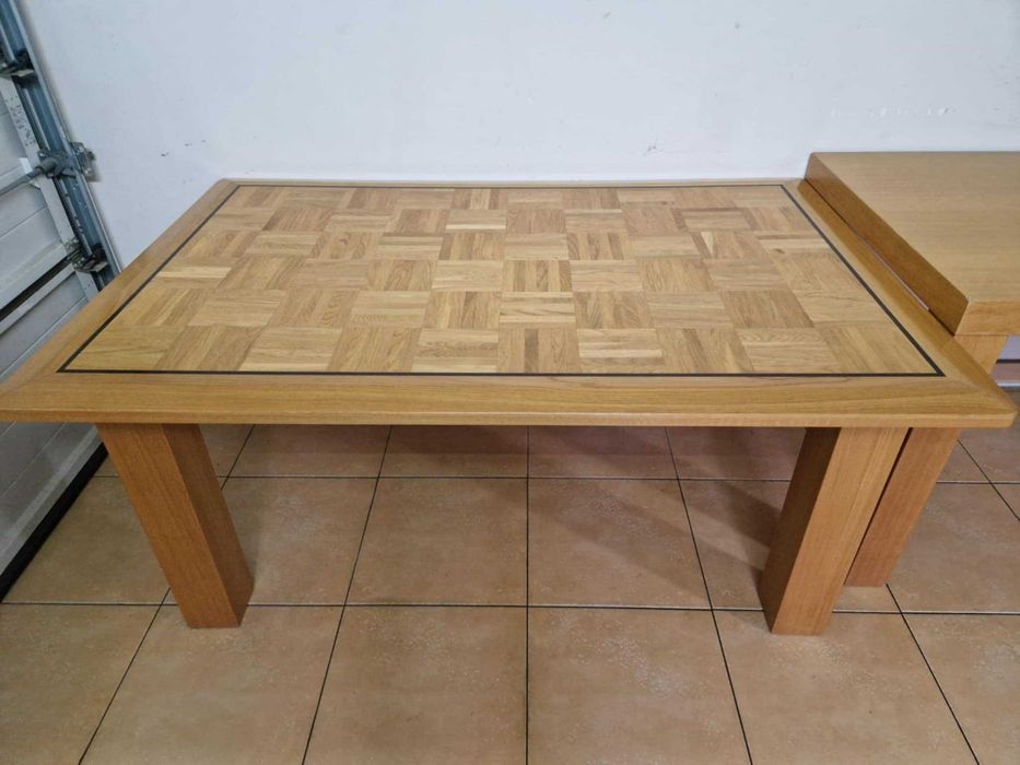 Stół - Ława Drewniana Bardzo Solidny 150x85cm