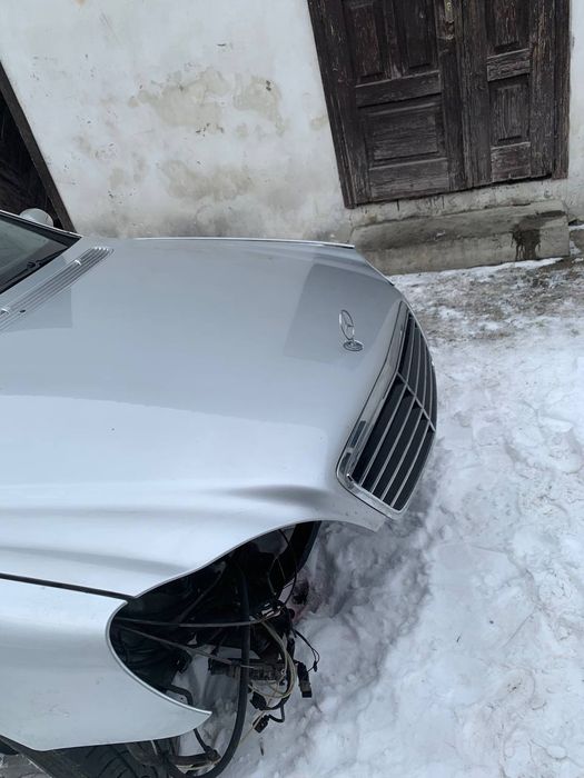 Капот рестайл w220 сірий мерседес рест s320 cdi
