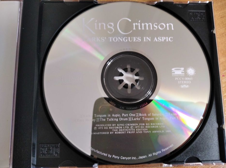 KING CRIMSON - Lark's Tongues In Aspic Japan