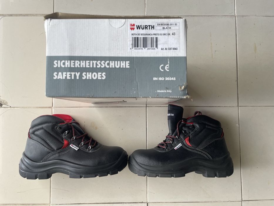 Botas Segurança Wurth S3 tam. 43