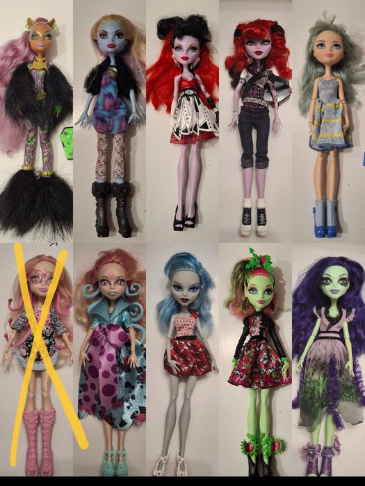 кукла лялька монстер хай monster high