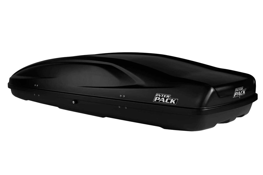 Bagażnik Box dachowy Kufer Boks bagażowy Inter Pack Stella 480 czarny