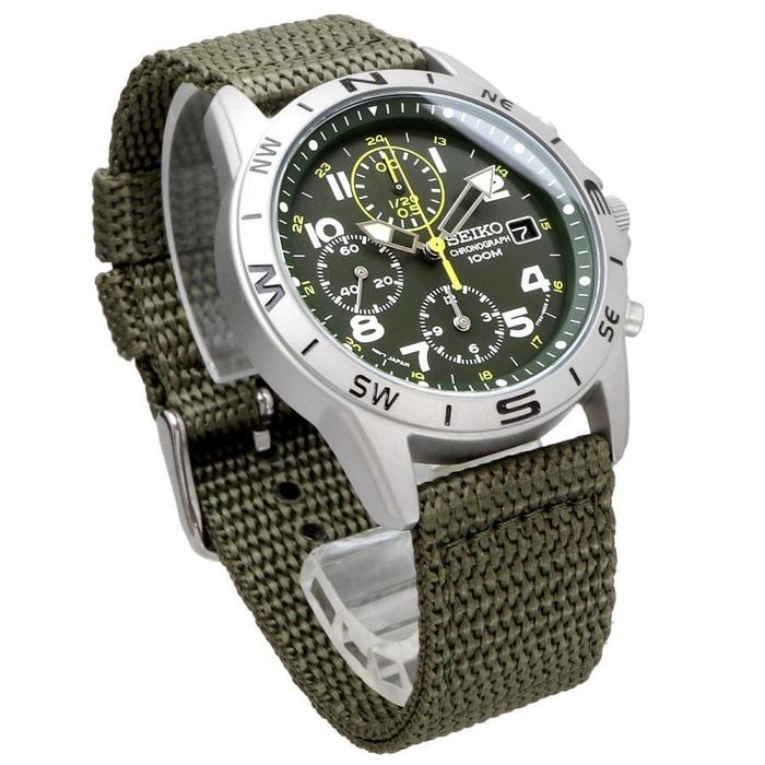 Мілітарі хронограф  Seiko SND377R