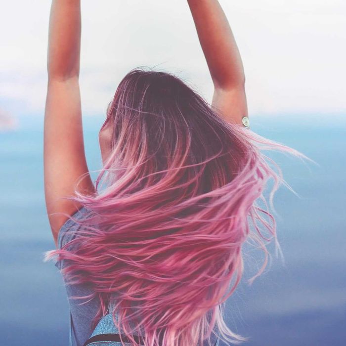 Arctic fox virgin pink coloração de cabelo