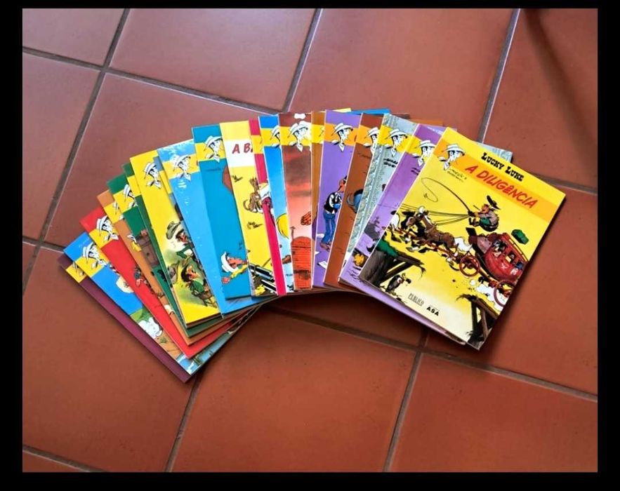Coleção BD Lucky Luke