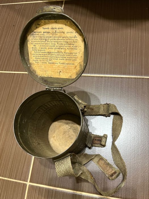 Wczesna maska przeciwgazowa rsc wz.24