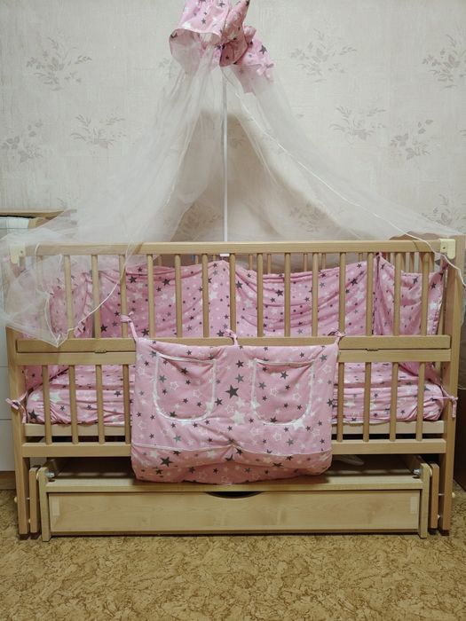 Дитяче ліжечко 120*60