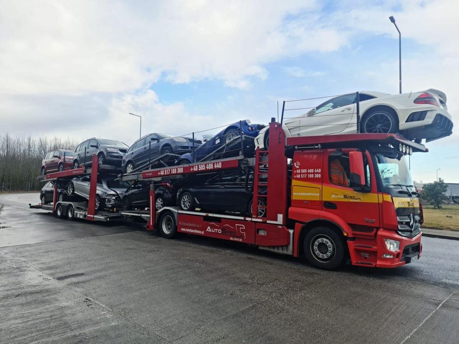 Transport AUT Niemcy Belgia Holandia Bremen Bremerhaven Rotterdam
