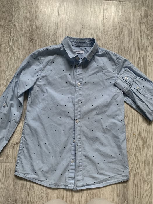 Koszula niebieska chlopięca