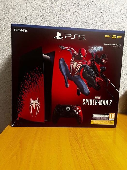 PS5 Selada Spider Man Ed + Jogo Selada