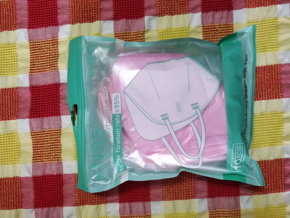 FFP2 Máscara kn95Rosa (10)