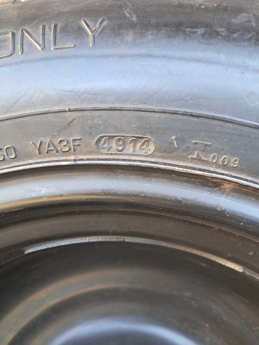 Запаска докатка 5x114,3r17 Nissan