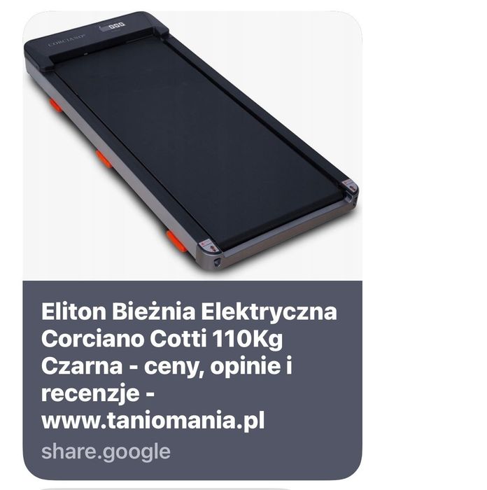 Bieżnia elektryczna