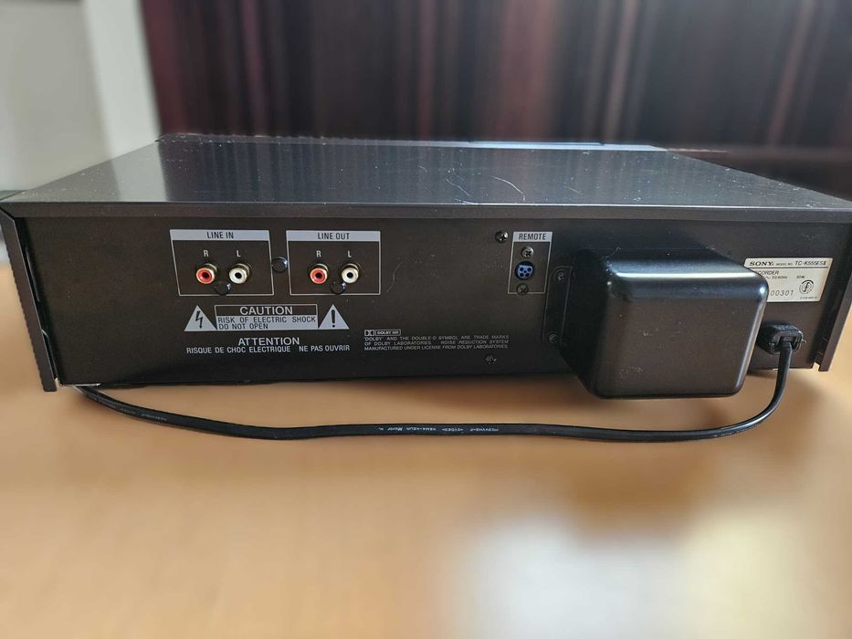 Sony TC-K555ES II ( mk2 ) - kultowy magnetofon kasetowy