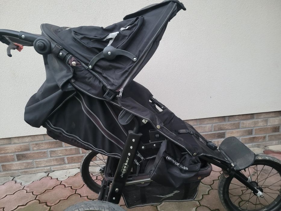 Spacerówka, wózek biegowy, trzykołowy TFK