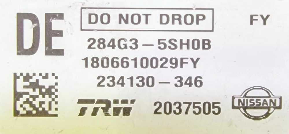 Câmara Traseira 284G35SH0B - NISSAN LEAF