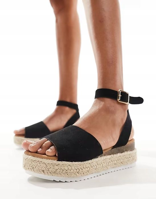 Truffle Collection 42 Espadryle Na Platforme D870