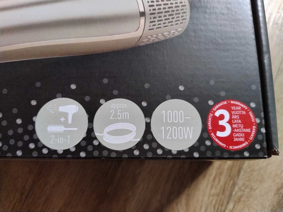 Szczotka modelująca 2w1 Silver Crest