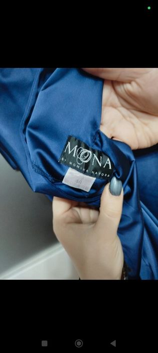 Sukienka damska niebieska