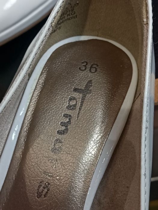 Кожаные женские туфли Tamaris Оригинал