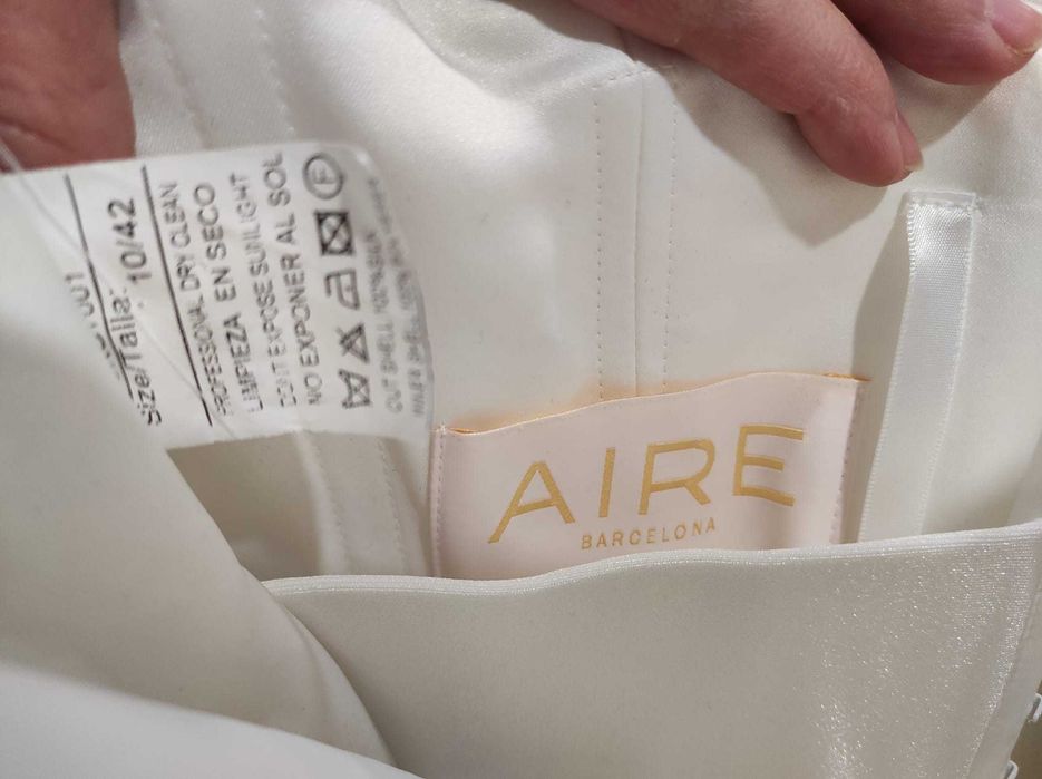 Vestido de noiva Aire Barcelona