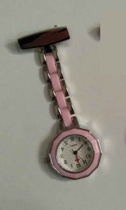 Relógio de peito para enfermeira, auxiliar, farmacêutica