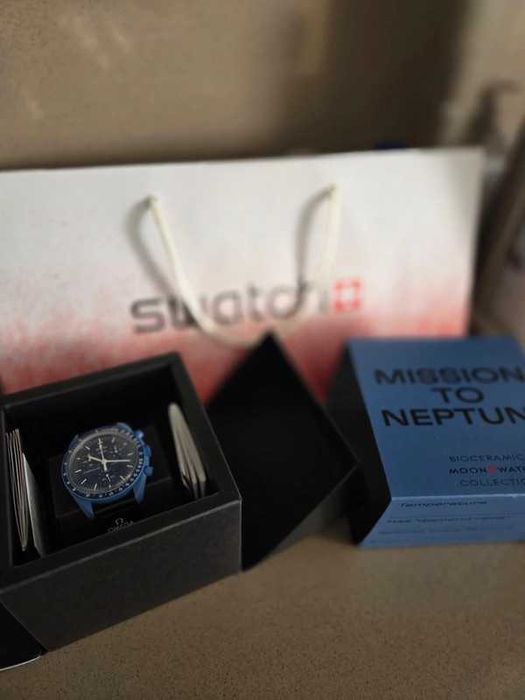 Omega x Swatch Neptune SO33N100 - Świąteczna Promocja 2025