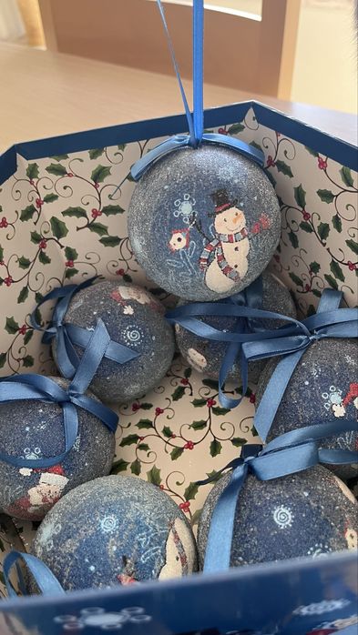 Caixa Bolas de Natal