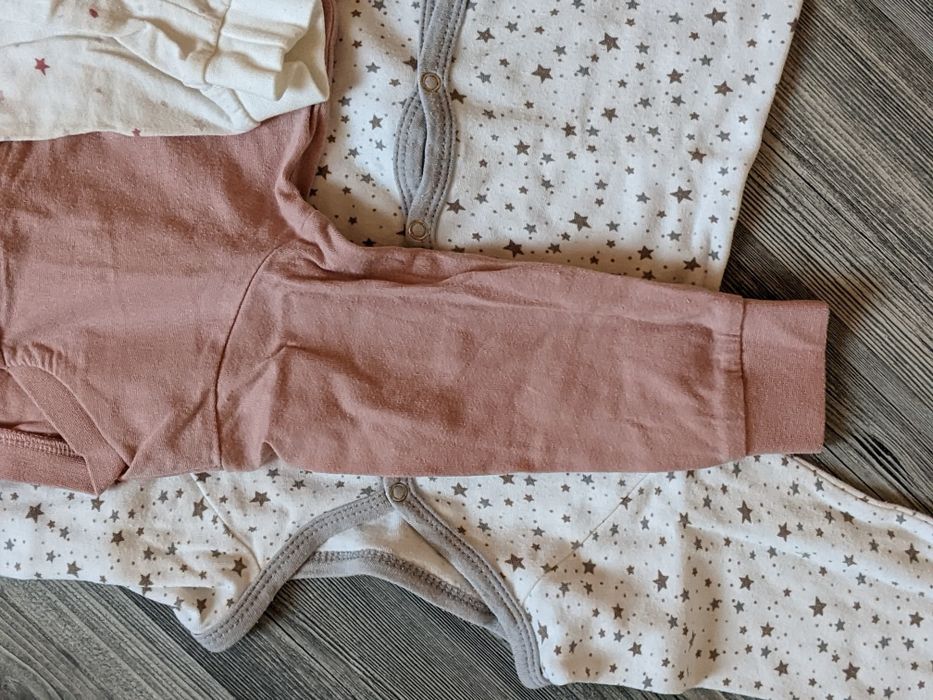 Лот пакет піжам сліпів чоловічків 6 шт на дівчинку 74 см