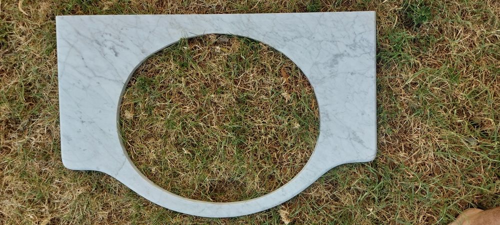 Pedra Mármore para bacia WC