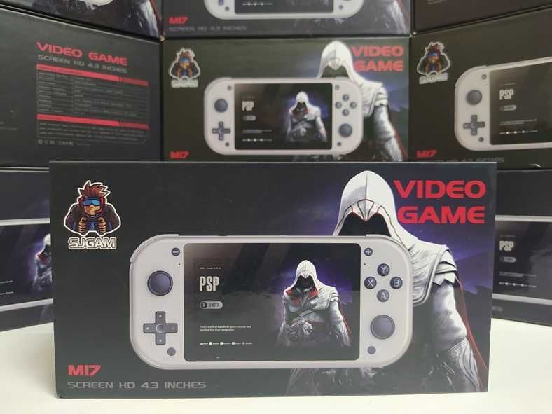 Портативна ігрова консоль SJGAM M17 на 20000 ігор Play Station PSP Ден