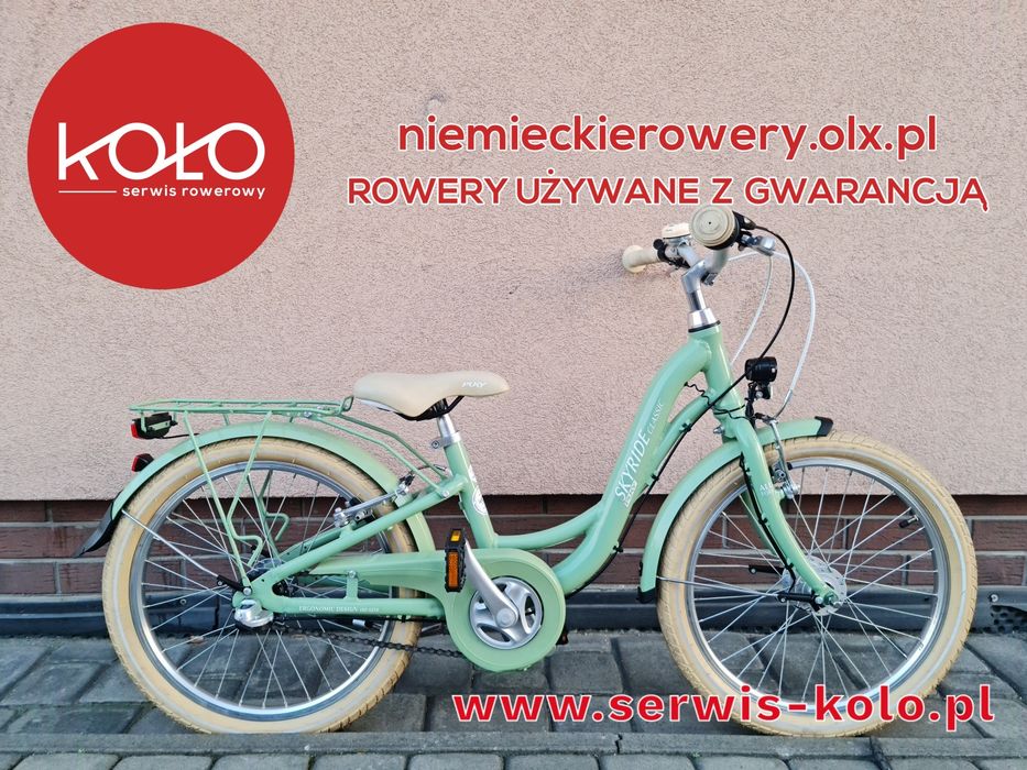 Rower dziecięcy PUKY koła 20 SHIMANO aluminium rabat WYSYŁKA
