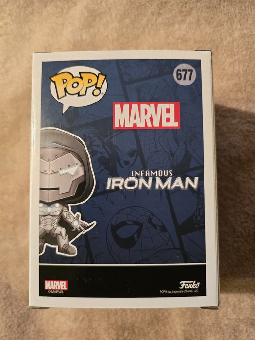 Nowa Figurka Funko Pop Marvel Avengers Infamous Iron Man Comicfest Ex
