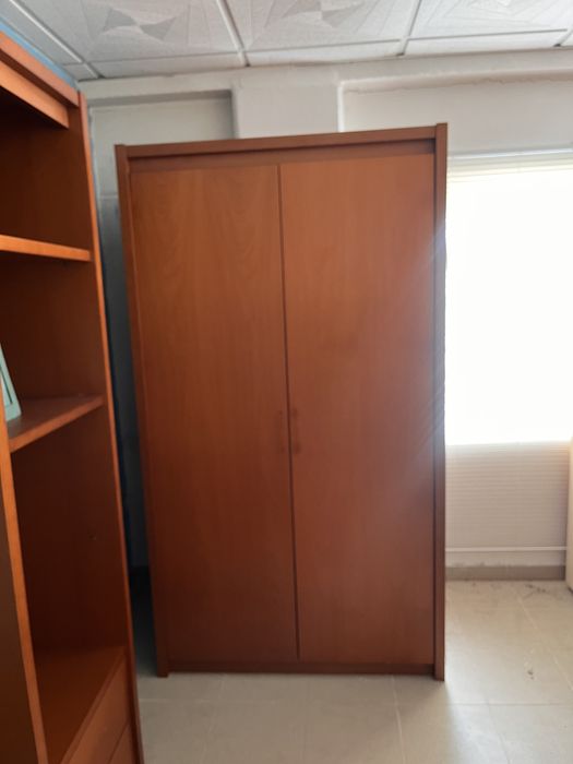 Armario madeira escura