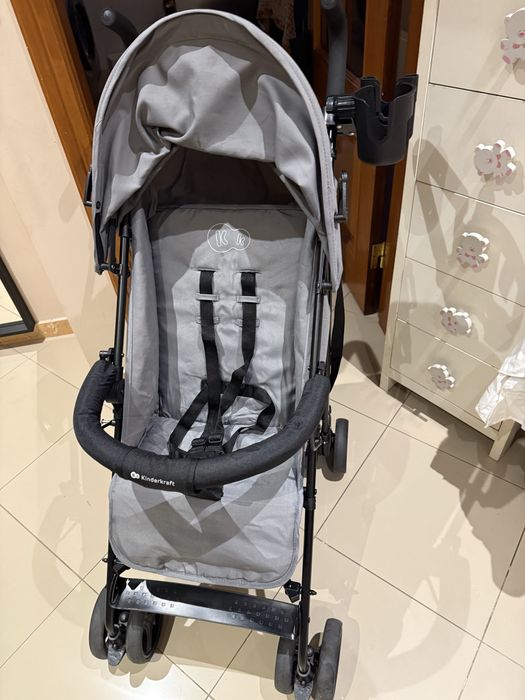 Carrinho bébé Kinderkraft Tik Grey