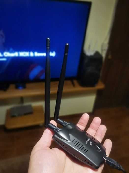 Placa de Rede USB Alta Potencia de WIFI