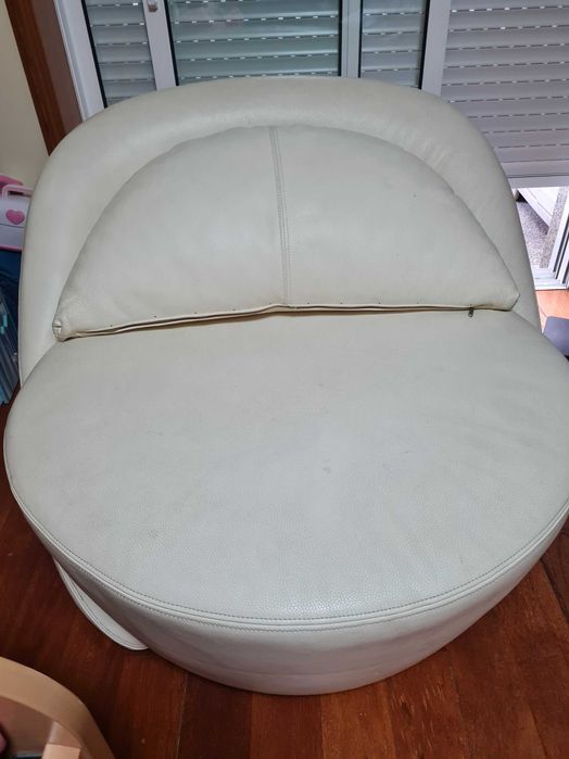 Sofá Redondo- Branco