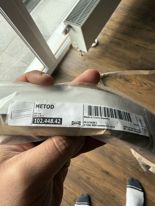 Listwy maskujące IKEA Metod białe