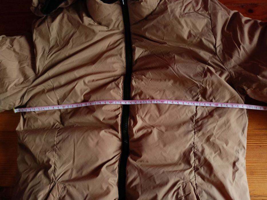 Kurtka dwustronna czarno- beżowa