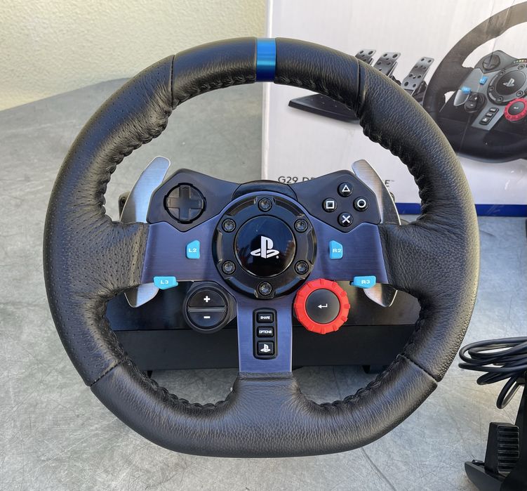 Logitech G29 + Shifter (PS4/ PS5 / PC) – Como Novo