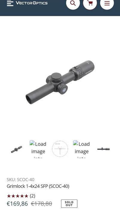 Mira Lpvo 1-4x24 Vector Optics