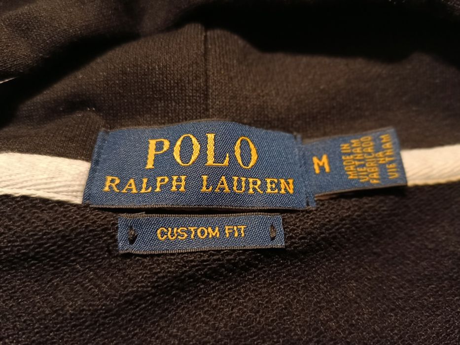 Bluza Ralph lauren zipup czarny