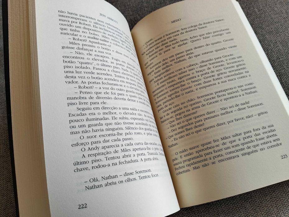 Livro "Medo" Jeff Abbott