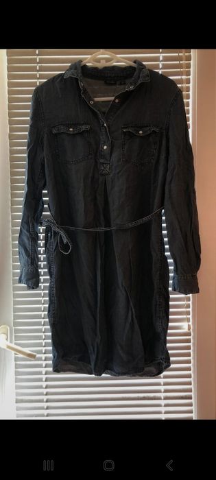 Super ciążowa sukienka cienki jeans Esmara