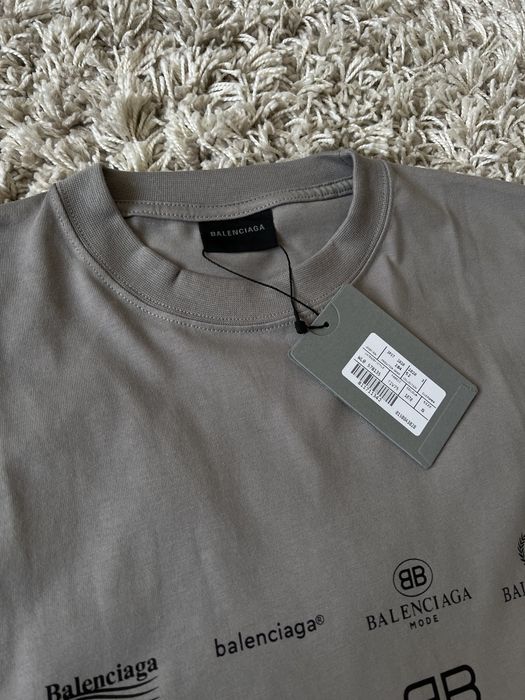 Balenciaga palm angels футболка