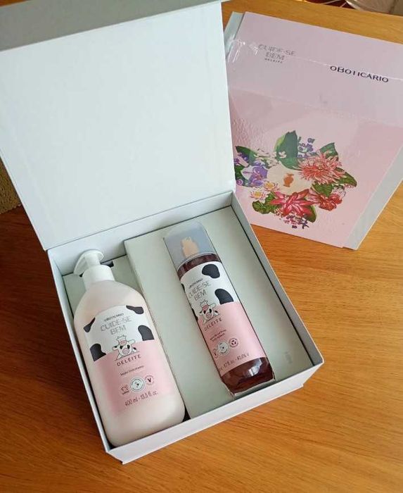 Coffret Cuide-se Bem. Deleite. O Boticário