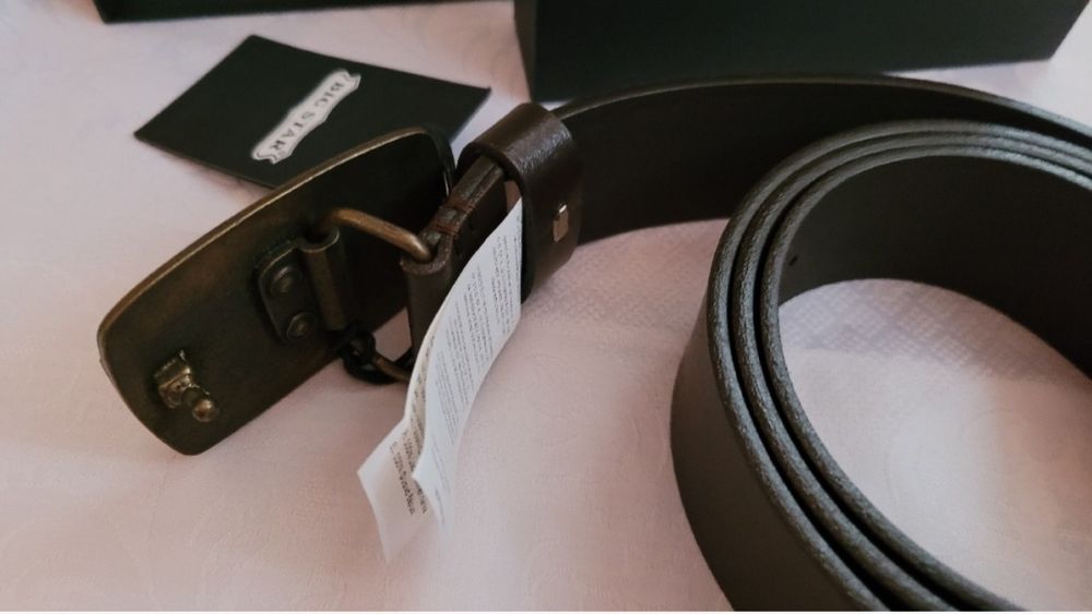 Pasek męski ze skóry Big Star