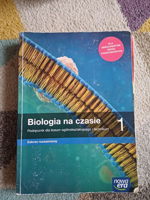 Biologia na czasie 1, rozszerzenie. LO i technikum
